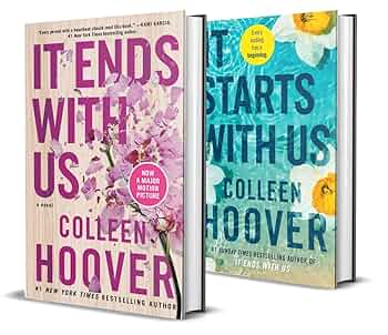 It Starts With Us + It Ends With Us Combo