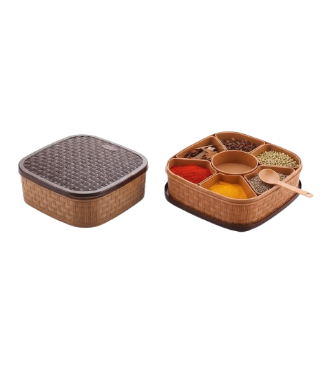 Royal Chef Seven-Section Masala Box Combo