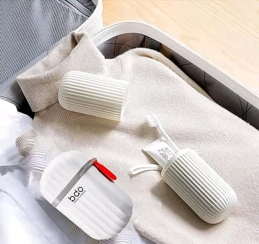 portable soap+tooth brush pouch