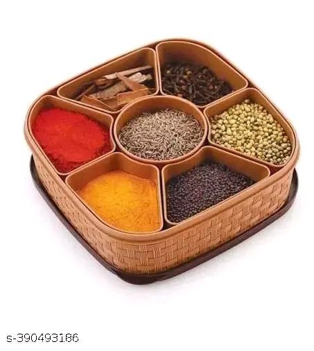 Royal Chef Seven-Section Masala Box Combo