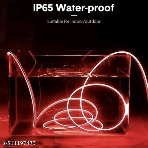 Neon Light Pipe 5 Meter With Adaptar Home Decoration